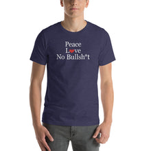 Load image into Gallery viewer, Peace Love No BS - Short-Sleeve Unisex T-Shirt