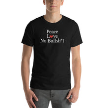 Load image into Gallery viewer, Peace Love No BS - Short-Sleeve Unisex T-Shirt