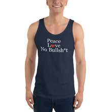 Load image into Gallery viewer, Peace Love No BS - Unisex Tank Top
