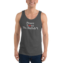 Load image into Gallery viewer, Peace Love No BS - Unisex  Tank Top
