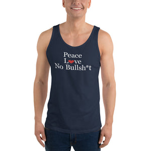 Peace Love No BS - Unisex  Tank Top