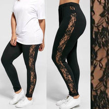 Load image into Gallery viewer, Sexy Sheer Side Lace Leggings
