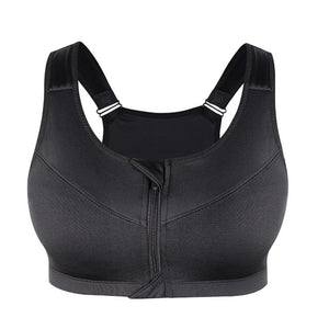 Zipper Sports Bra