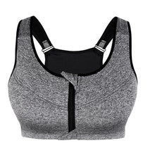 Load image into Gallery viewer, Zipper Sports Bra
