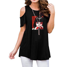 Load image into Gallery viewer, Peek-a-boo Sleeve Casual Top
