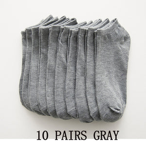 Low Cut Cotton Socks (5 pairs or 10 pairs)