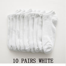 Load image into Gallery viewer, Low Cut Cotton Socks (5 pairs or 10 pairs)
