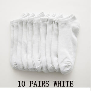 Low Cut Cotton Socks (5 pairs or 10 pairs)