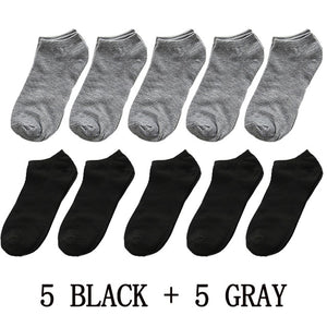 Low Cut Cotton Socks (5 pairs or 10 pairs)