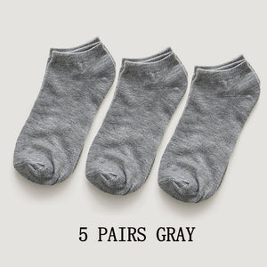 Low Cut Cotton Socks (5 pairs or 10 pairs)