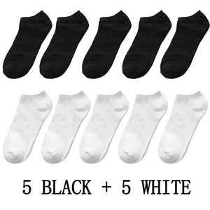 Low Cut Cotton Socks (5 pairs or 10 pairs)