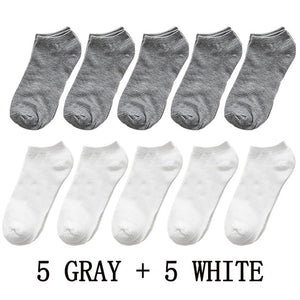 Low Cut Cotton Socks (5 pairs or 10 pairs)