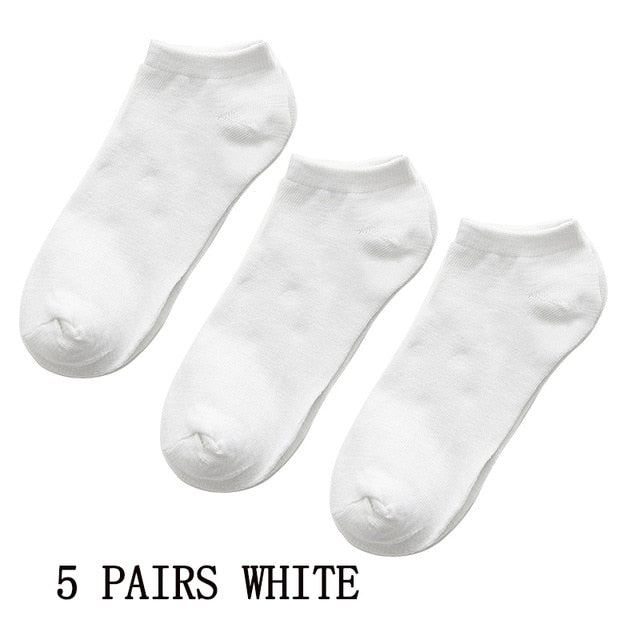 Low Cut Cotton Socks (5 pairs or 10 pairs)